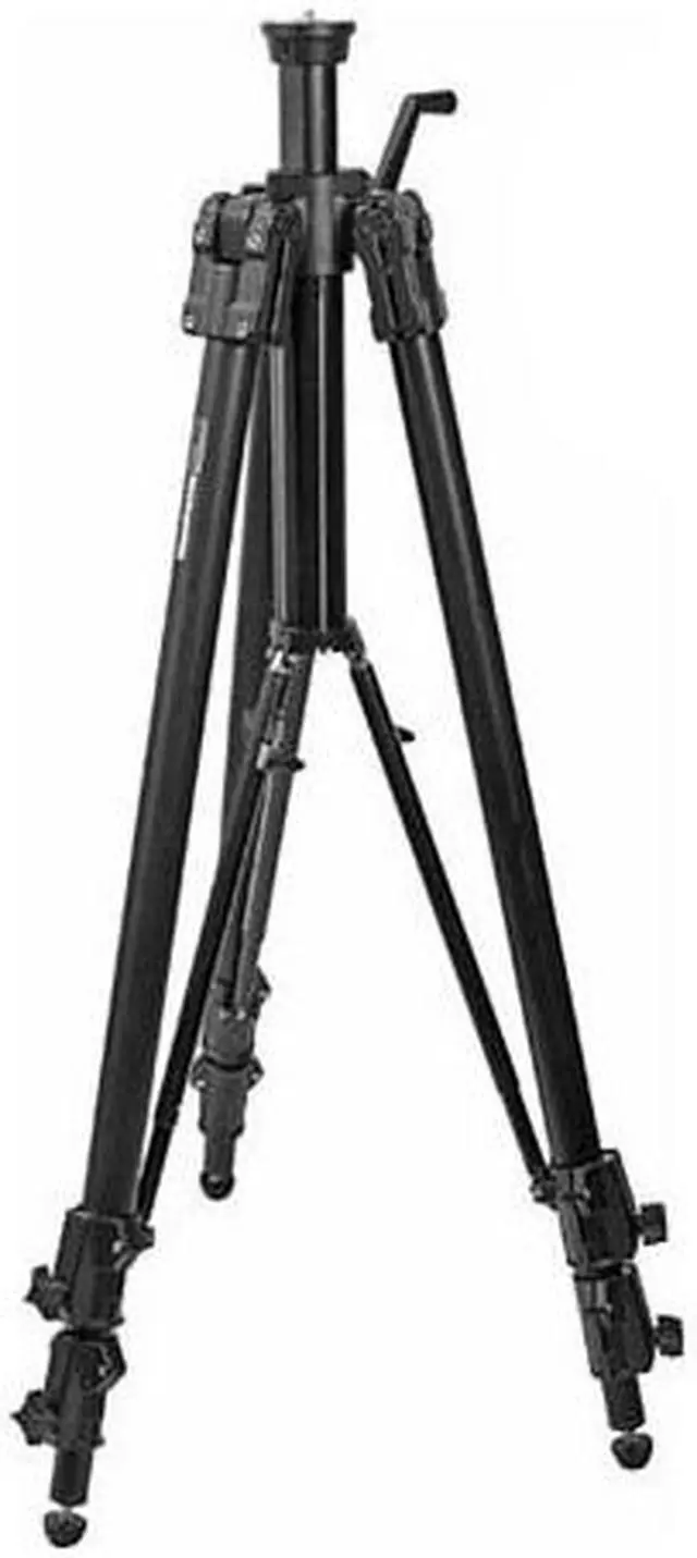 Alt view image 3 of 8 - Manfrotto Bogen Black Aluminium Super Pro Tripod W/geared Column(8.76' Tall) 161
