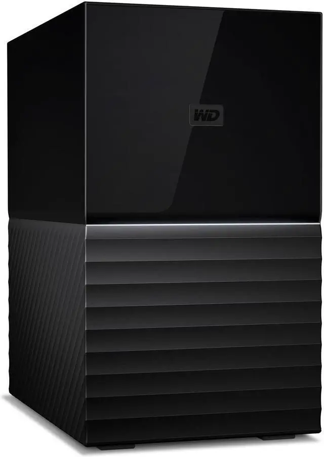Alt view image 14 of 19 - WD 24TB My Book Duo Desktop RAID External Hard Drive 256-Bit AES Encryption - USB 3.2 Gen1 (WDBFBE0240JBK-NESN)