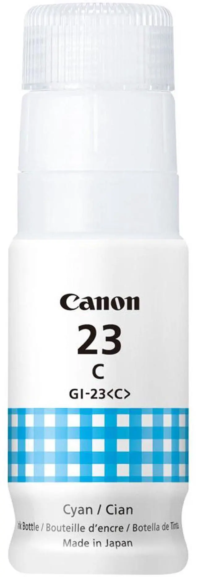 Alt view image 4 of 4 - Canon GI-23 Cyan Ink Bottle for PIXMA G620 Wireless MegaTank Photo AIO Printer