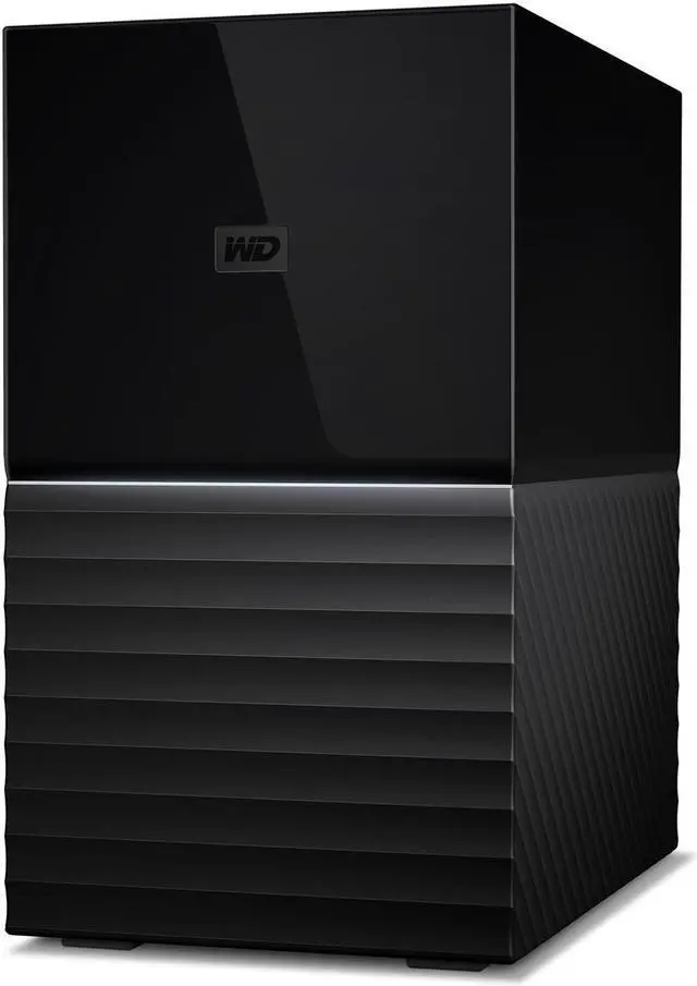 Alt view image 6 of 11 - WD 28TB My Book Duo Desktop RAID External Hard Drive 256-Bit AES Encryption - USB 3.2 Gen1 (WDBFBE0280JBK-NESN)