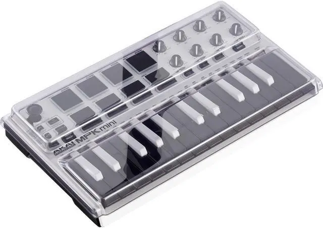 Main image of Decksaver Cover for Akai MPK Mini MK2 Controller, Smoked/Clear