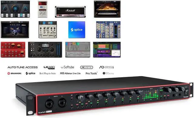 Alt view image 18 of 20 - Focusrite Scarlett 18i20 3rd Generation Audio Interface