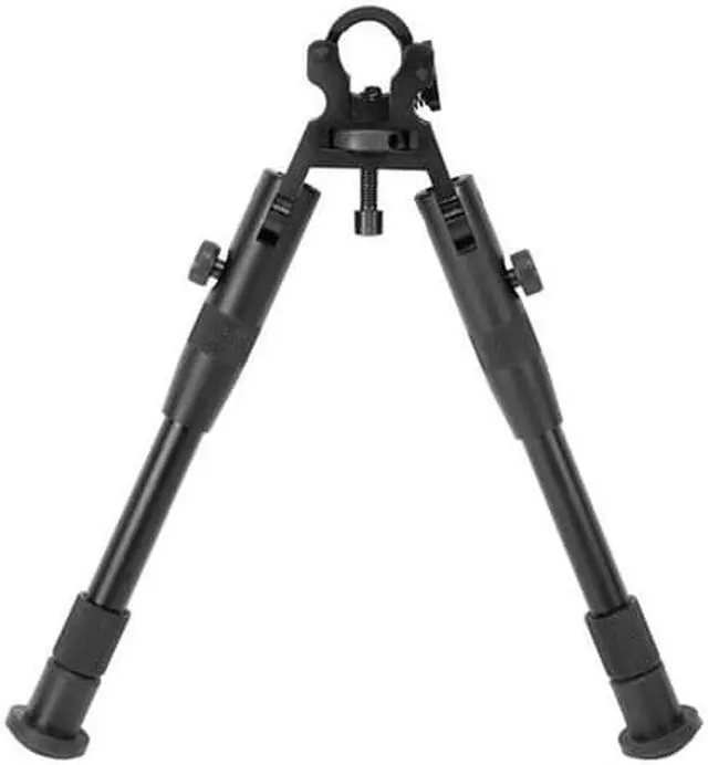 Alt view image 2 of 2 - BARSKA OPTICS AW11890 BARSKA OPTICS AW11890 Barrel Clamp Bipod, Medium Height