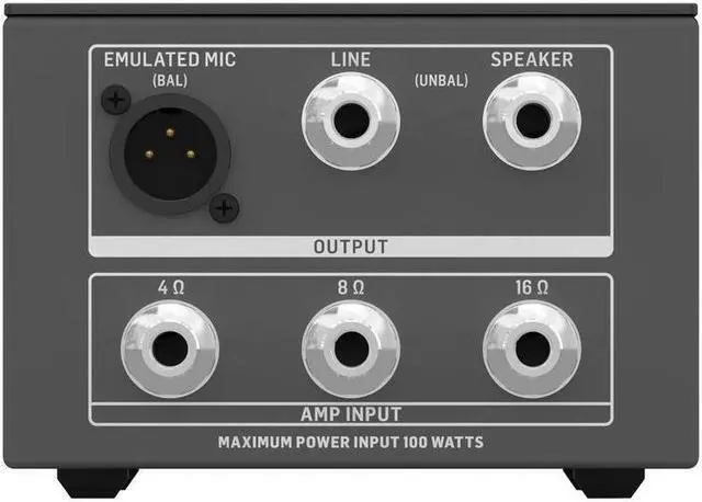 Alt view image 4 of 4 - Bugera PS1 Power Soak Passive 100W Power Attenuator #000-BV100-00010