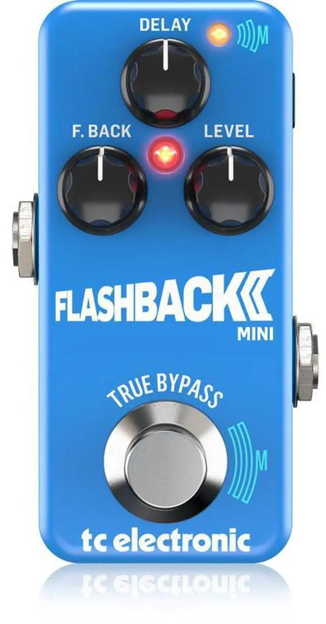 Alt view image 4 of 6 - tc electronic Digital Delay Pedal TonePrint Compatible Studio Grade Algorithm MASH Footswitch Crystal Delay True Bypass Buffer Built-in FLASHBACK 2 MINI DELAY