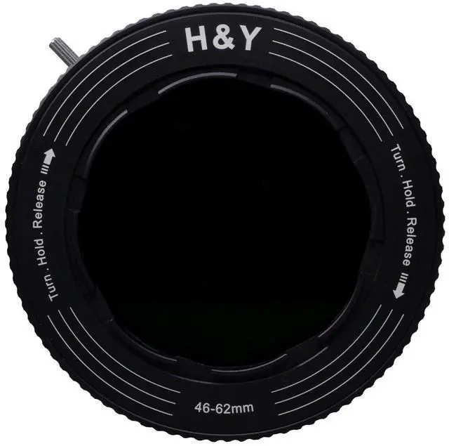 Main image of H&Y RevoRing Variable ND3-ND1000 and CPL Filter with 46-62mm Variable Adapter