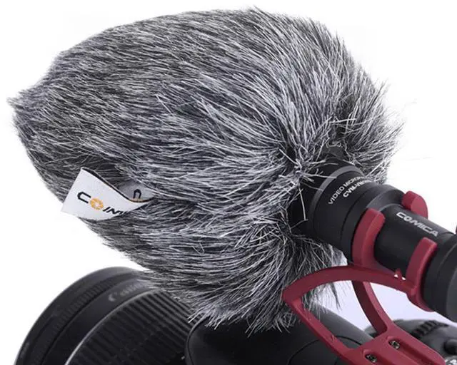 Alt view image 2 of 4 - Comica CVM-MF3 Microphone Wind Muff for CoMica VM10II, RODE Video Micro