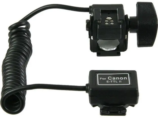 Main image of Alzo Digital 40" Coiled Off Camera Sync Cord for Canon EOS E-TTL and E-TTL Flash