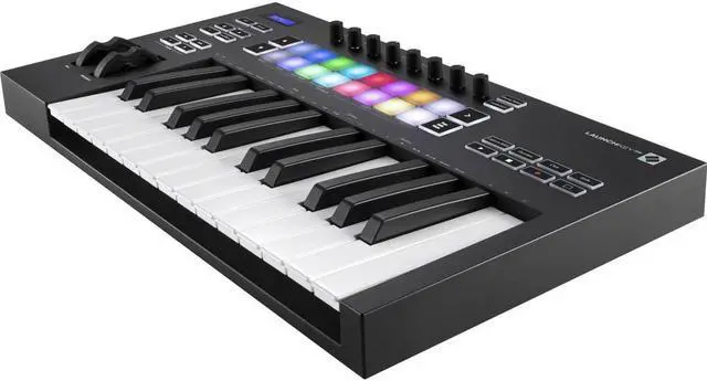 Alt view image 12 of 13 - Novation Launchkey 25 Mk3 25-Key MIDI Controller Keyboard