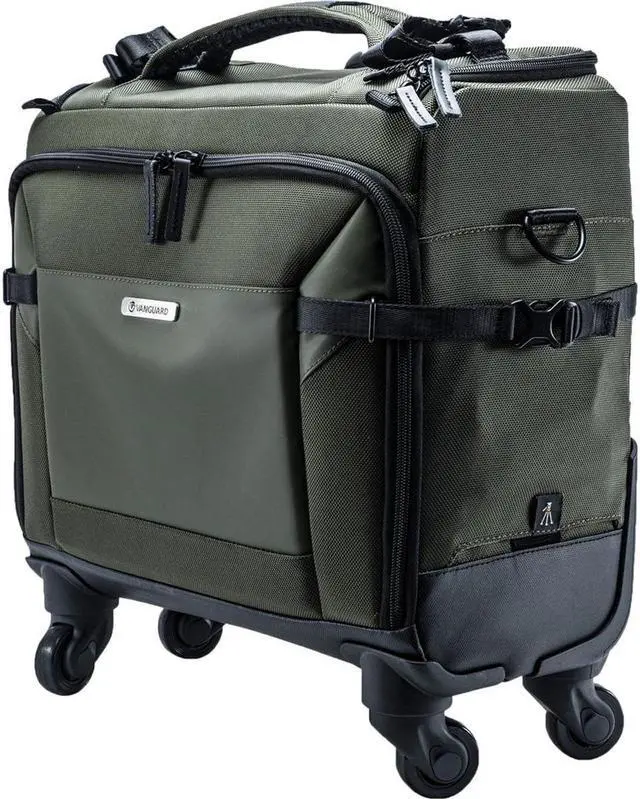 Alt view image 4 of 7 - Vanguard VEO SELECT 42T Trolley Bag, Green