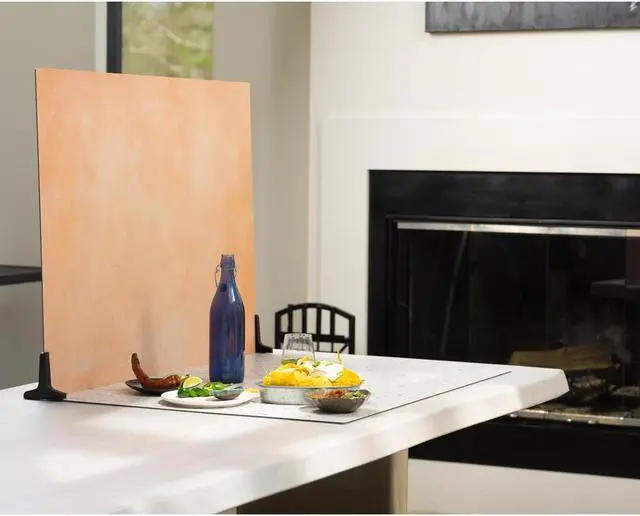Alt view image 4 of 7 - V-FLAT WORLD Duo Board - 24x24" Double Sided Surface Board, Coral Wash/90's Blues