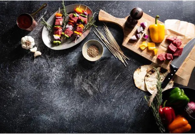 Alt view image 4 of 7 - V-FLAT WORLD Duo Board - Double Sided Backdrop Board Surface Food & Product Photography - Legs Included Made in USA (30 x 40 inches, Grey Chalk/Dark Chalk)