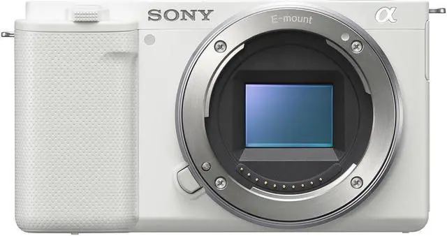 Alt view image 14 of 19 - Sony Alpha ZV-E10 - APS-C Interchangeable Lens Mirrorless Vlog Camera - White