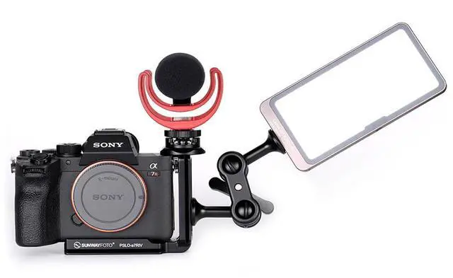 Alt view image 4 of 5 - SunwayFoto SUNWAYFOTO PSLO-a7RIV Dedicated L Plate for Sony A7R Mark IV Camera Arca/RRS Compatible