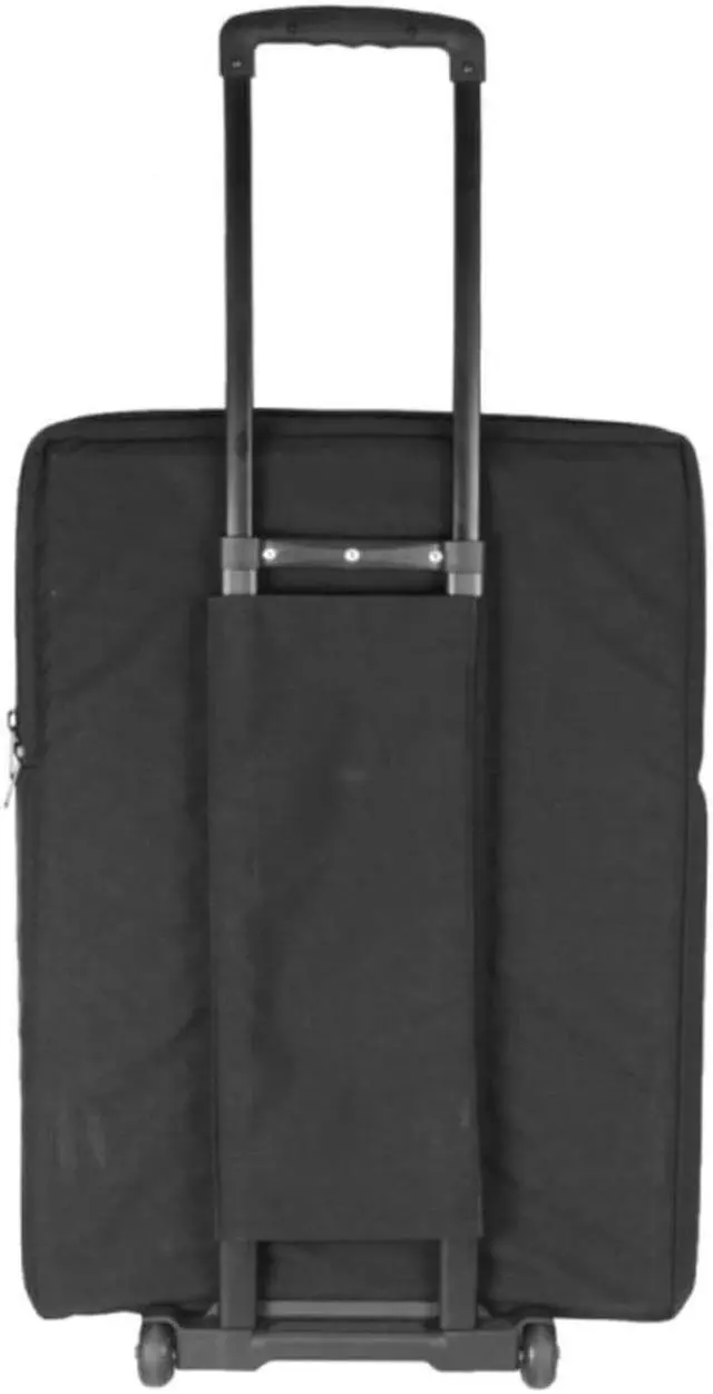 Alt view image 2 of 3 - Porta Brace Wheeled Monitor Case for Large Flat Screen Monitors #MOW-C1