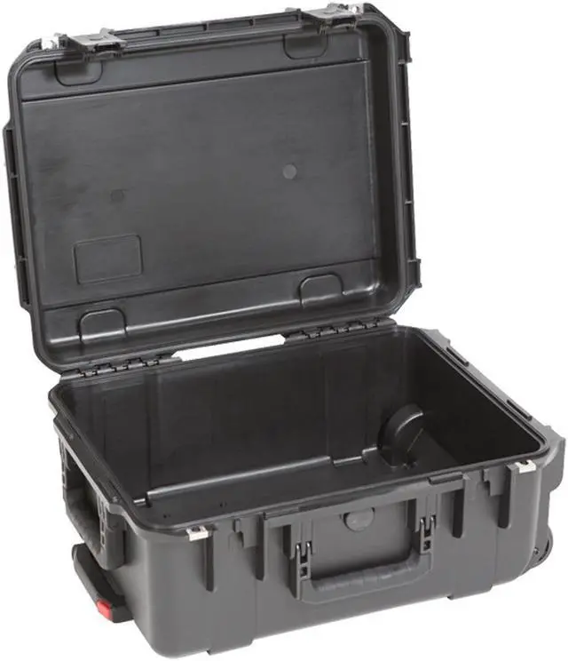 Alt view image 2 of 10 - SKB Cases Mil-Std Waterproof Case 8in. Deep (empty w/ wheels and pull handle) 19