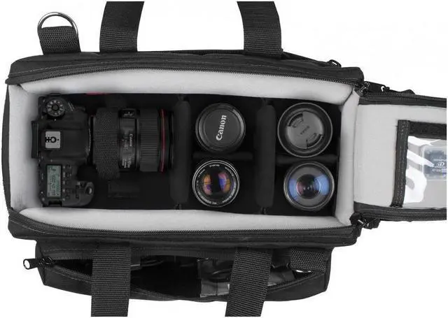 Alt view image 3 of 5 - Porta Brace Dual-Zipper Cargo Bag for Canon EOS 6D Mark II Camera #CAR-6DMK11
