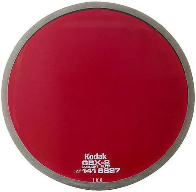 Alt view image 2 of 2 - Kodak 1416627 Safelight Filter GBX-2, 5 1/2in Round