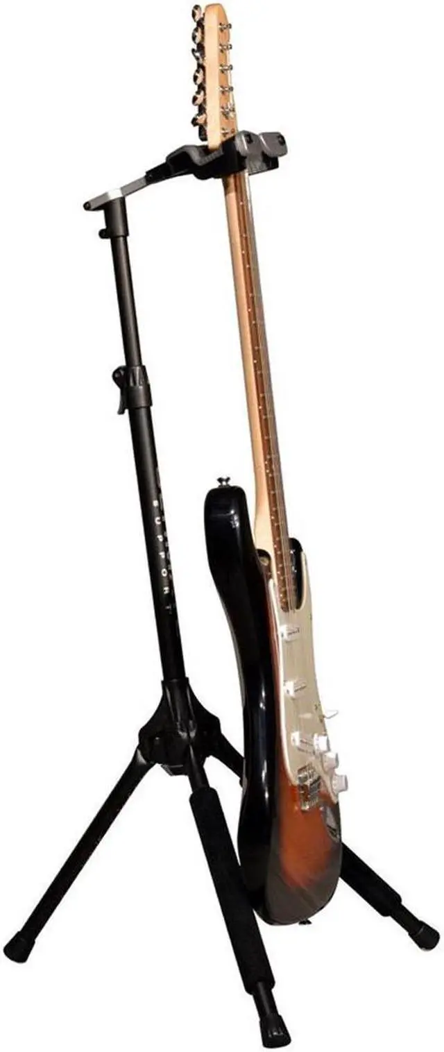 Alt view image 3 of 7 - Ultimate Support GS-1000 PRO+ Genesis Plus Guitar Stand with Self-Closing and Locking Legs