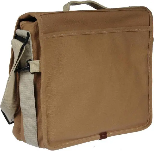 Alt view image 2 of 6 - Domke F-802 Reporter's Satchel Camera Bag, Canvas, Sand. #70182S
