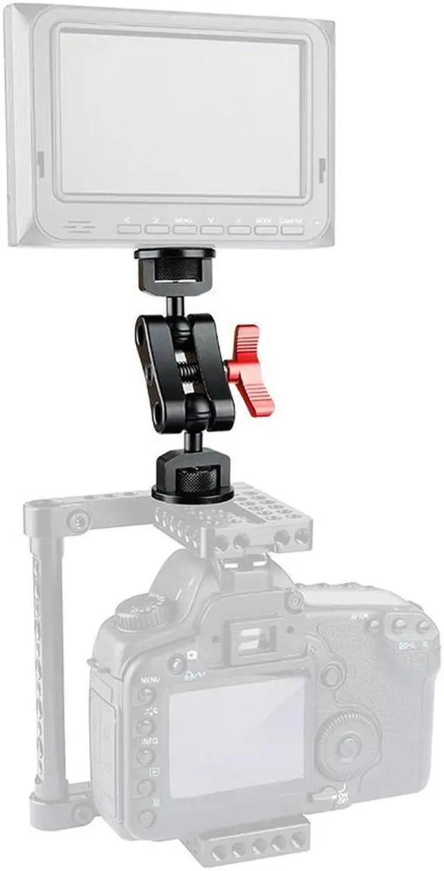Alt view image 5 of 6 - CAMVATE Flexible Articulating Arm with 1/4"-20 Double End Ball Head Mount & 1/4"-20 Screw Adapter