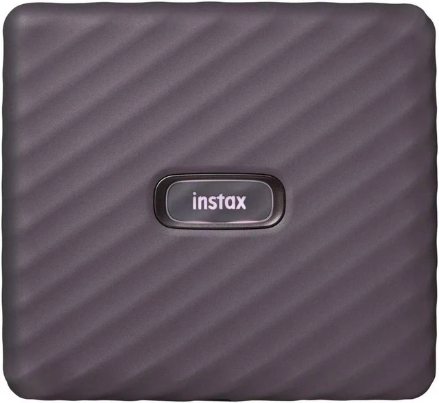 Alt view image 5 of 6 - Fujifilm Instax Link Wide Smartphone Printer, Mocha Gray with 20-Pack Print Film
