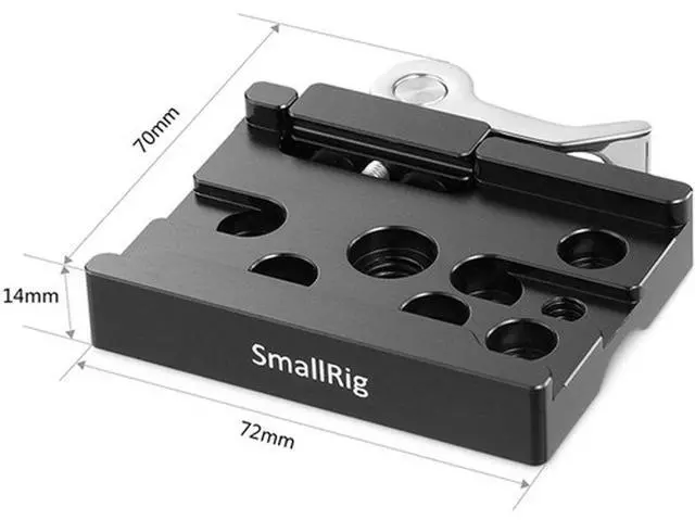 Alt view image 2 of 7 - SmallRig Arca-Type Quick Release Clamp