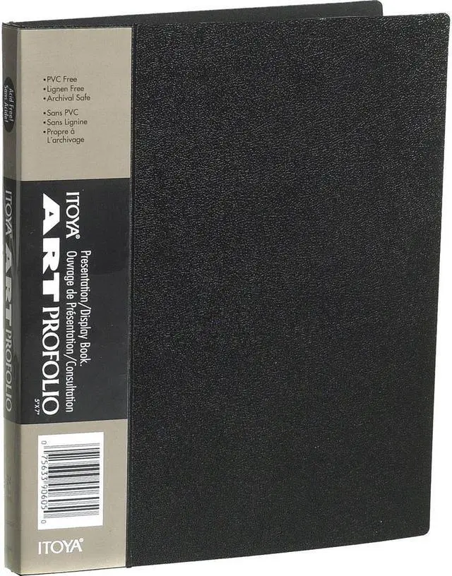 Alt view image 12 of 14 - ITOYA ART Profolio 5x7 Storage/Display Book Portfolio