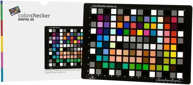 Alt view image 2 of 3 - Calibrite 8.5x11" ColorChecker Digital SG Card #CCDSG