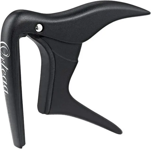 Main image of Ortega Guitars Flat Capo for Guitar & Bass, Satin Black #OCAPO-SBK