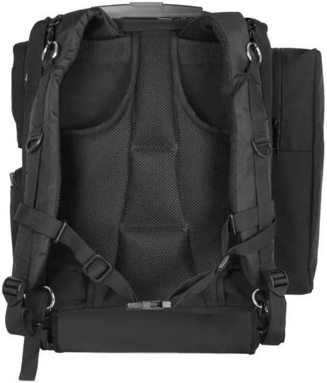 Alt view image 3 of 4 - Porta Brace Rigid-Frame Video Camera Backpack with Wheels for Canon EOS C200