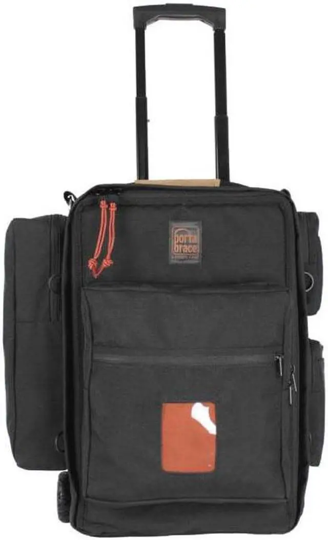 Alt view image 4 of 4 - Porta Brace Rigid-Frame Video Camera Backpack with Wheels for Canon EOS C200