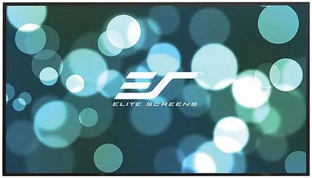 Alt view image 11 of 12 - Elite Screens Aeon CineGrey 3D AR135H2 Fixed Frame Projection Screen - 135" - 16:9 - Wall Mount