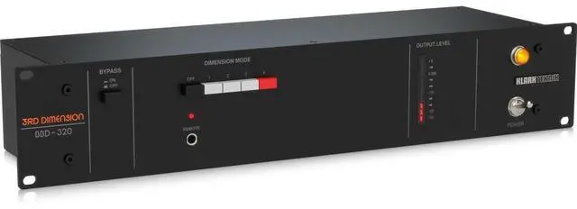 Alt view image 2 of 4 - Klark Teknik 3RD DIMENSION BBD-320 Analog Multi-Dimensional Signal Processor
