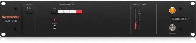 Main image of Klark Teknik 3RD DIMENSION BBD-320 Analog Multi-Dimensional Signal Processor