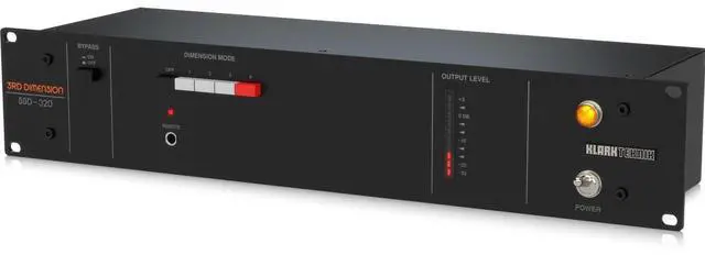 Alt view image 4 of 4 - Klark Teknik 3RD DIMENSION BBD-320 Analog Multi-Dimensional Signal Processor