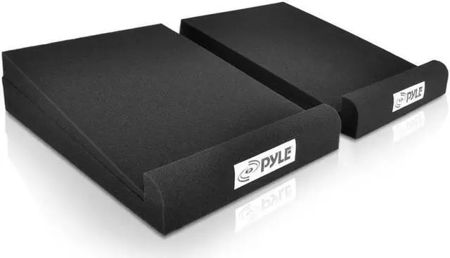 Alt view image 6 of 10 - Acoustic Sound Isolation Dampening Recoil Stabilizer Speaker Risers
