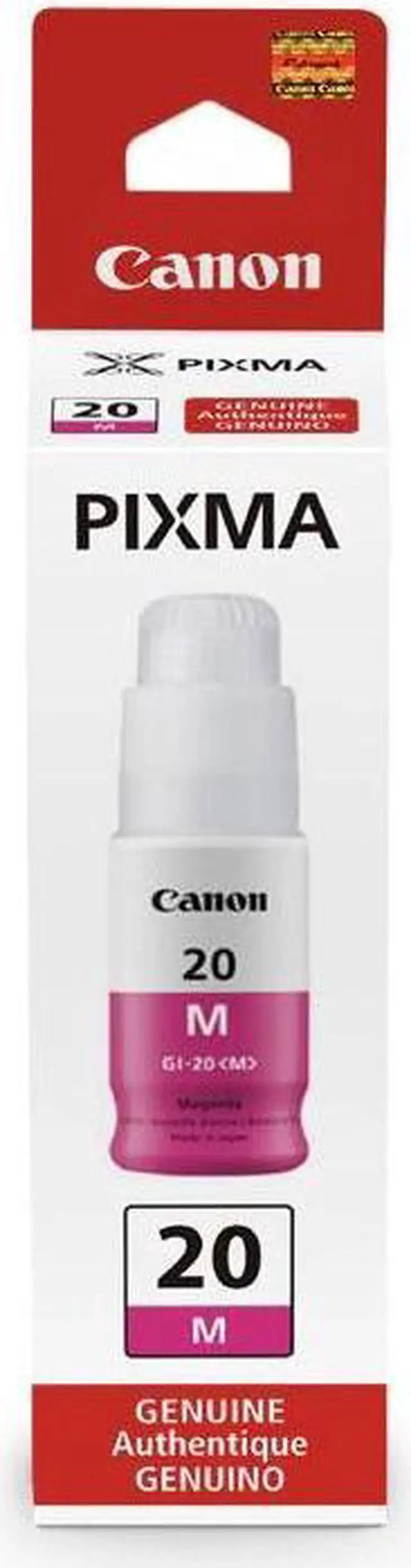 Alt view image 7 of 10 - Canon Canon GI-20 MegaTank Ink - Inkjet - Magenta - 1 Each