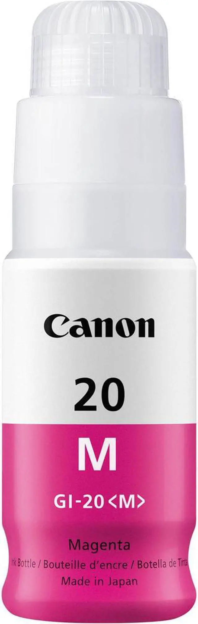 Alt view image 8 of 10 - Canon Canon GI-20 MegaTank Ink - Inkjet - Magenta - 1 Each