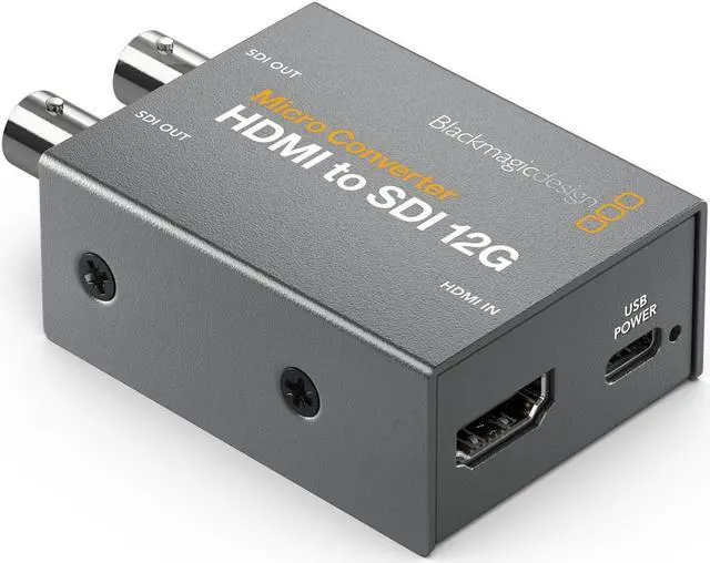 Alt view image 2 of 2 - Blackmagic Design Micro Converter HDMI to SDI 12G with Power Supply