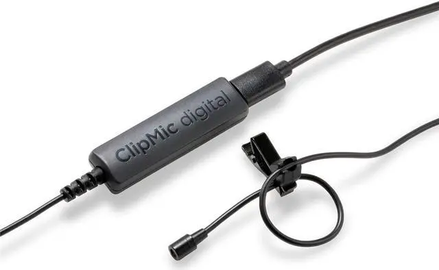Alt view image 2 of 7 - Apogee Electronics ClipMic digital2 Premium Lavalier Mic for iOS/Mac/Win/Android