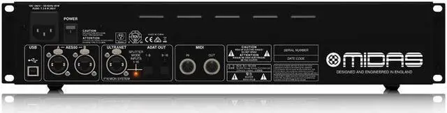 Alt view image 3 of 3 - Midas DL16 16 Input and 8 Output Stage Box with 16 Midas Mic Preamps