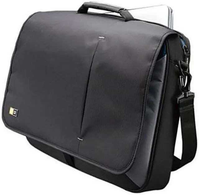 Alt view image 8 of 19 - Caselogic 3201140 17 in. Laptop Messenger Bag, Black - 3.37 x 17.75 x 13.75 in.