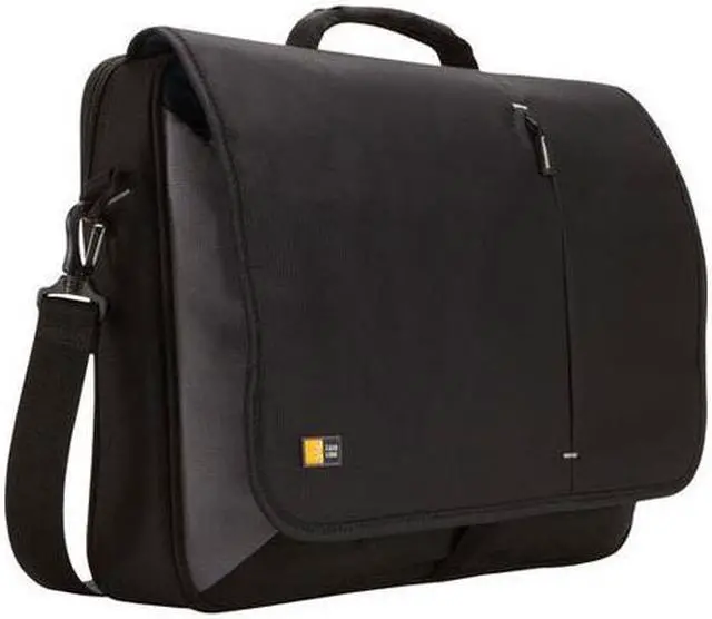 Alt view image 11 of 19 - Caselogic 3201140 17 in. Laptop Messenger Bag, Black - 3.37 x 17.75 x 13.75 in.