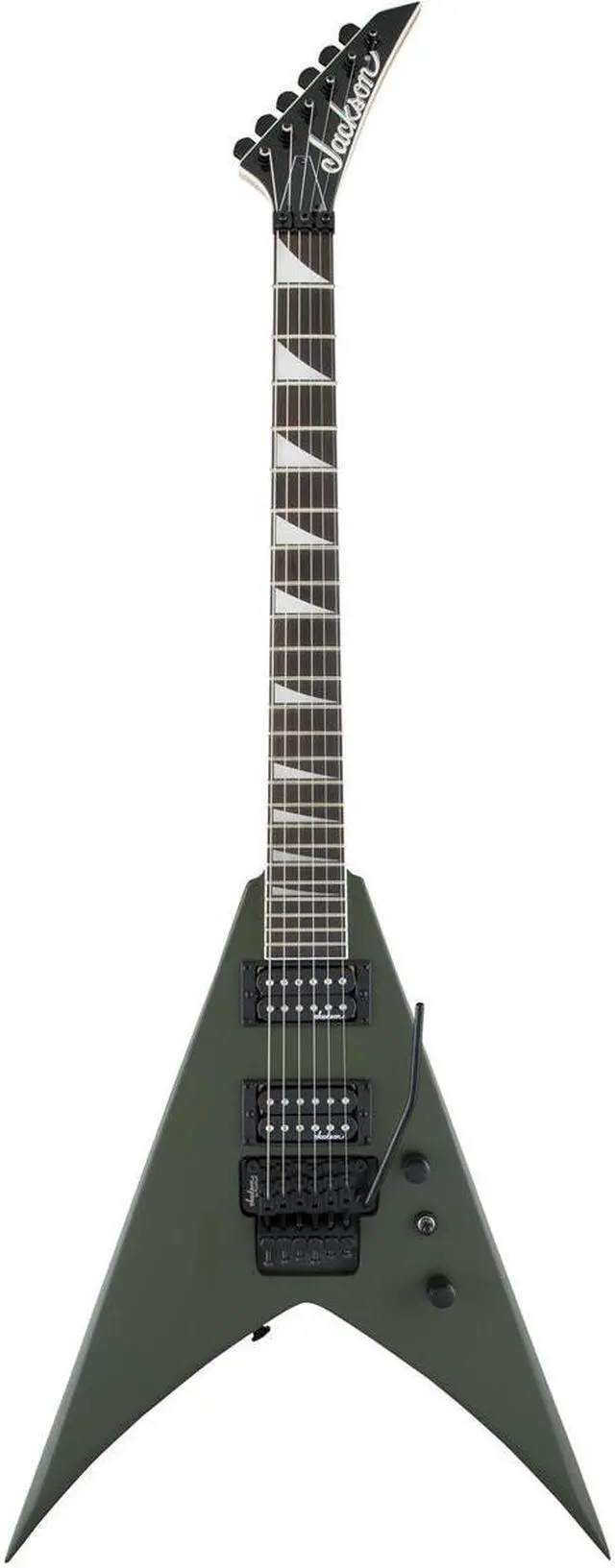 Alt view image 6 of 12 - Jackson JS Series King V JS32 Electric Guitar, Amaranth Fingerboard, Matte Army Drab