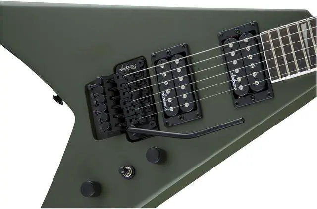 Alt view image 11 of 12 - Jackson JS Series King V JS32 Electric Guitar, Amaranth Fingerboard, Matte Army Drab