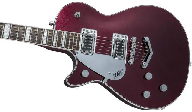 Alt view image 7 of 8 - Gretsch G5220 Electromatic Jet BT Left-Handed - Dark Cherry Metallic