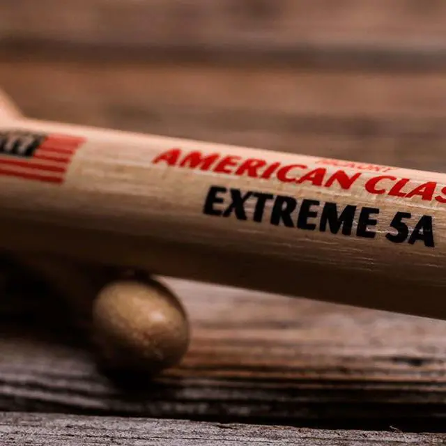 Alt view image 19 of 19 - Vic Firth Extreme 5A American ClassicÃƒâ€šÃ‚Â® Hickory Drumsticks