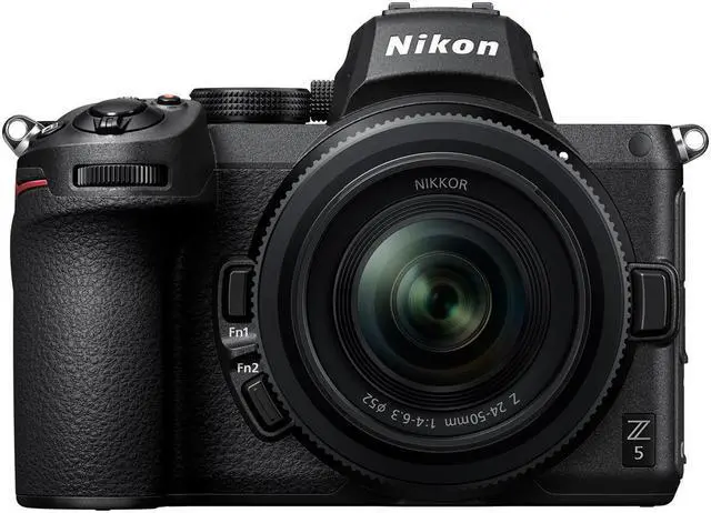 Main image of Nikon Z5 Mirrorless Camera with 24-50mm Lens with FTZ II Adapter, Accessories