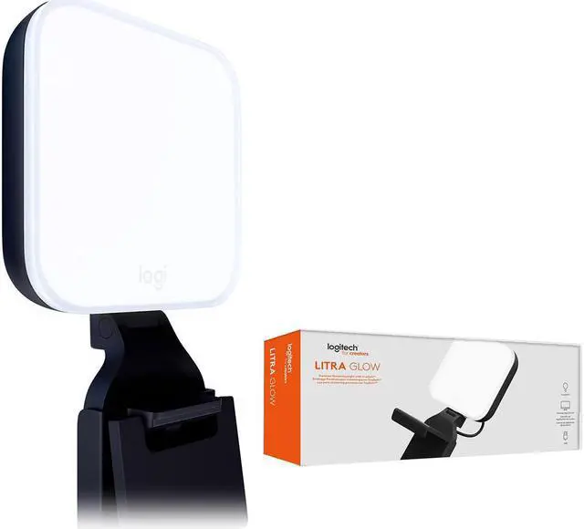 Alt view image 2 of 20 - Logitech Litra Glow Premium LED Streaming Light with TrueSoft 946-000001